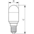 LEDcandle E14 T25