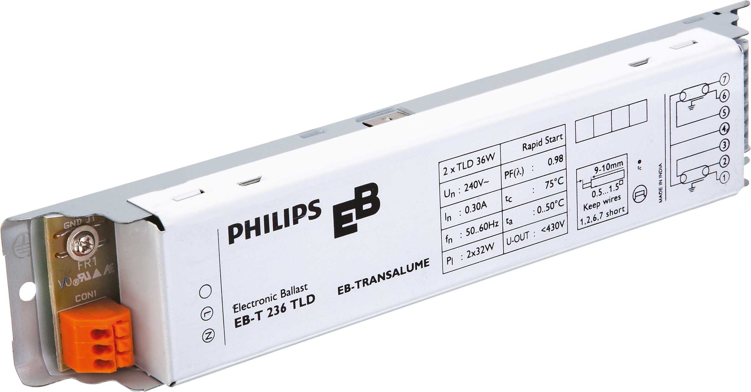 EB-T Electronic ballasts for TL-D lamps (India ...