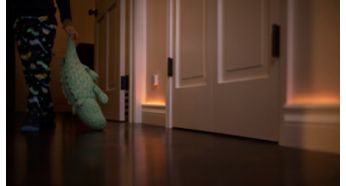 Задействайте интелигентните светлини със сензора за движение