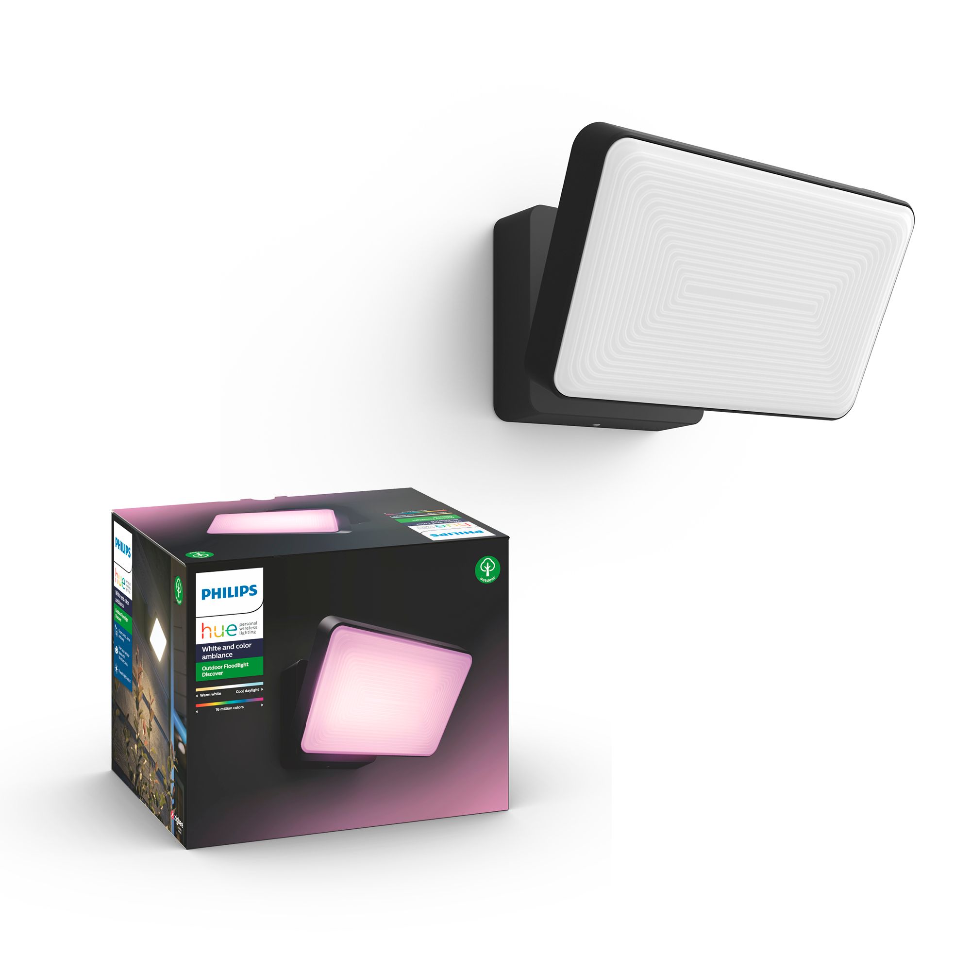 Hue White and Color Ambiance Projecteur extérieur Discover Philips Hue