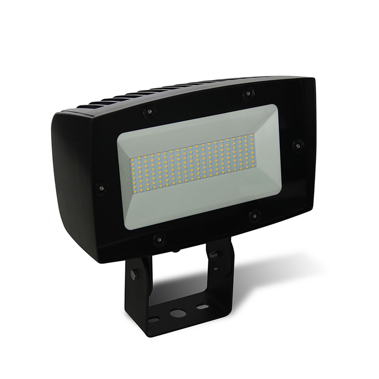 LED, 80W, 4000K, Wide Flood Optics, Textured Dark Bronze LED General