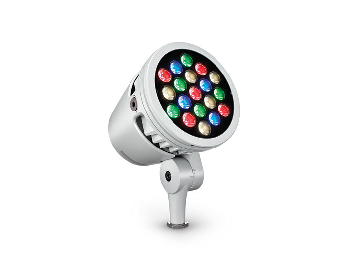 ColorBurst RGBW Powercore LED spotlight Landscape fixture