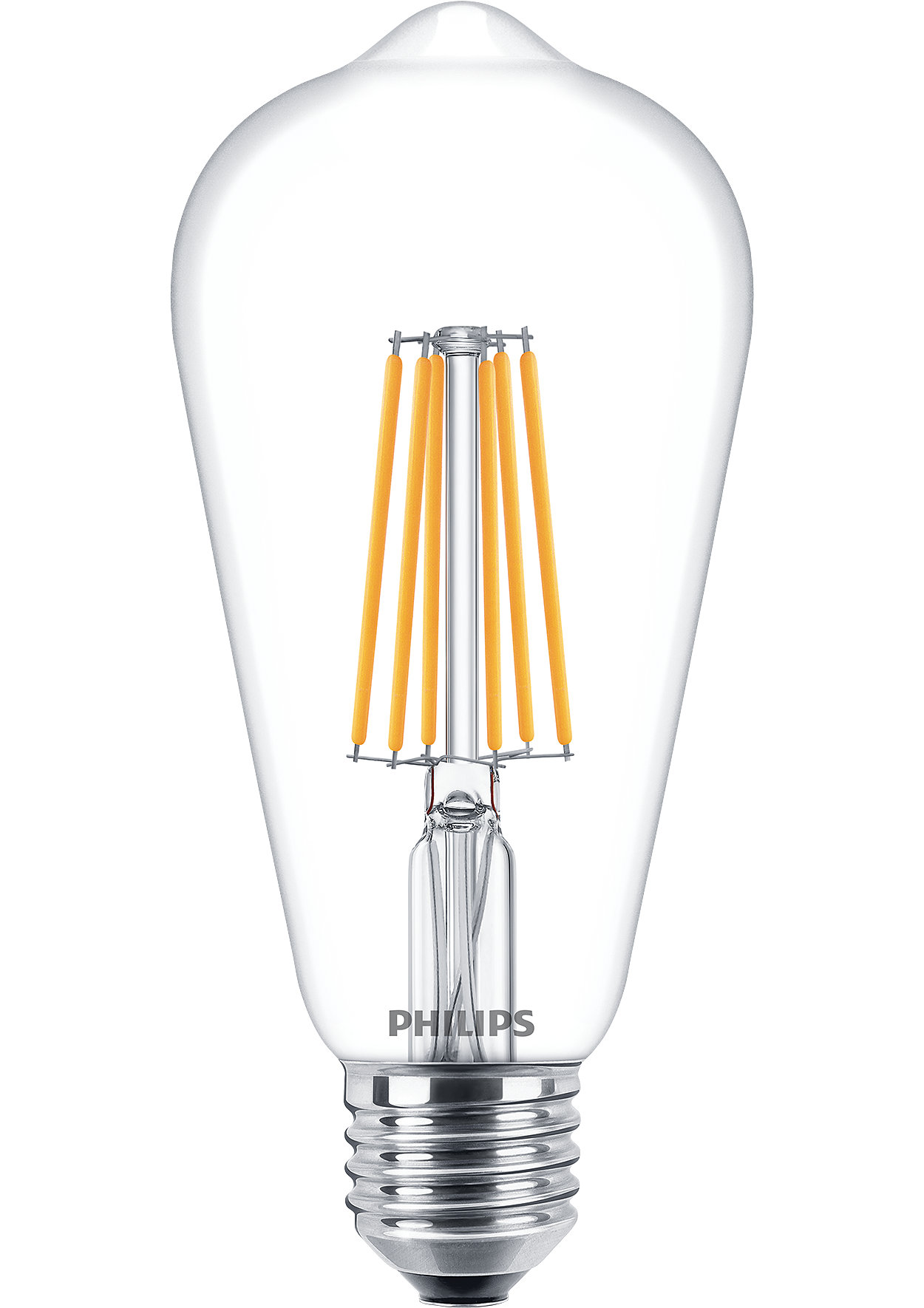 CLA LEDBulb DT 8-60W ST64 E27 CL LED-Lampen mit klassischem Glühfaden