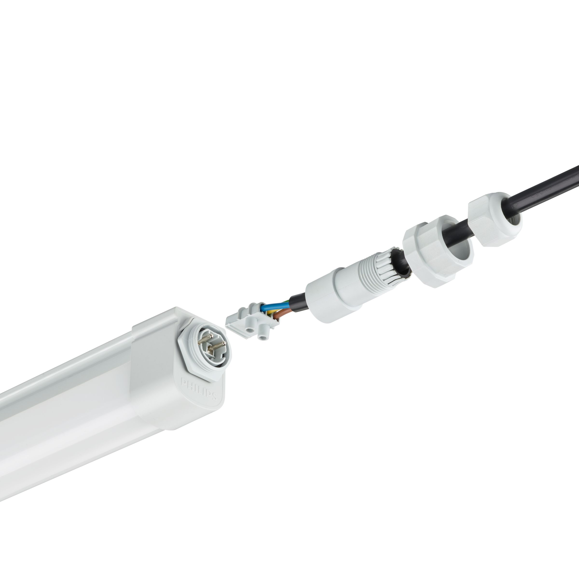 Plafoniera Stagna Led Philips : Ledinaire wt c waterproof stagne philips lighting