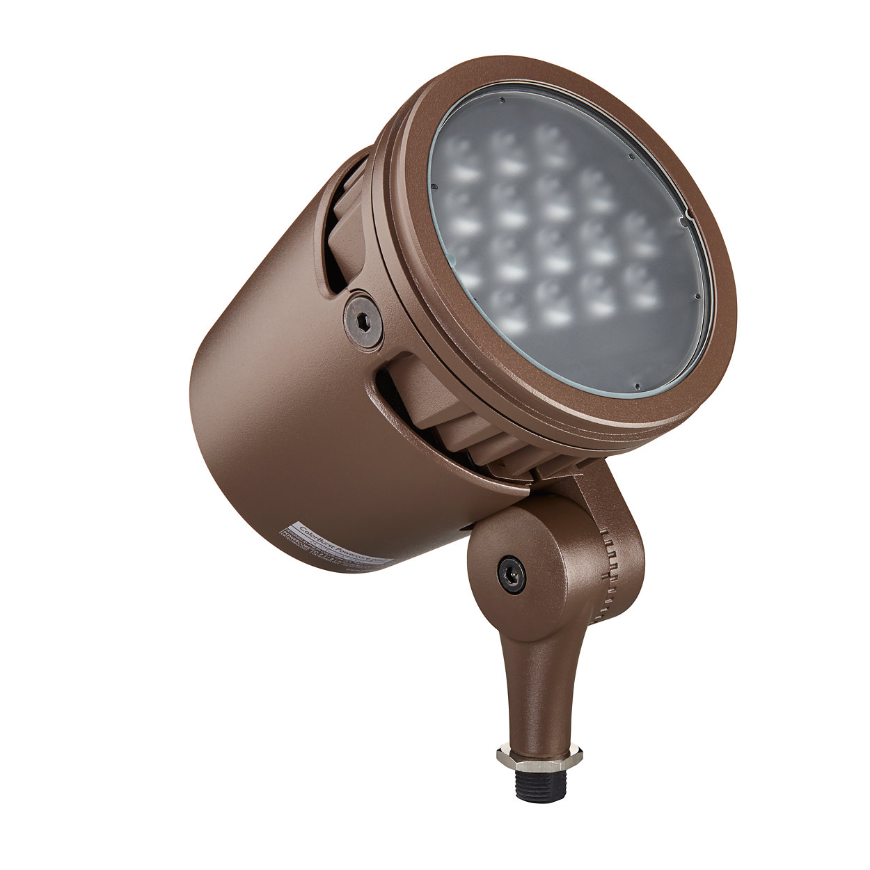 LED spotlight with intelligent white and color light