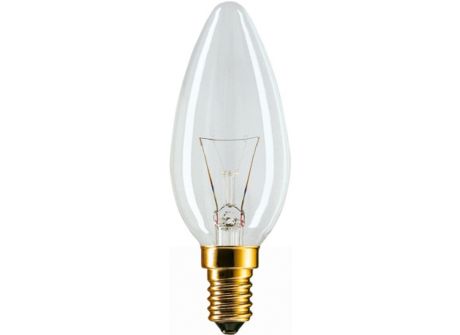 Standard 25W E14 220V B35 CL 1CT/10X10F