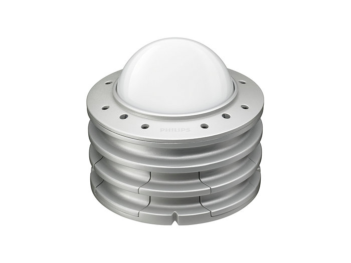 ArchiPoint iColor PowerCore with translucent dome lens and wall mounting base