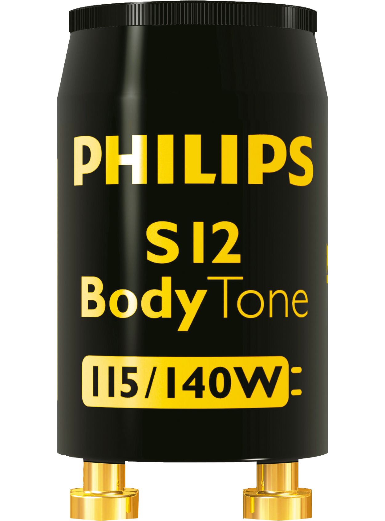 S12 115140W 220240V UNP/20X25CT Starters for tanning lamps Philips