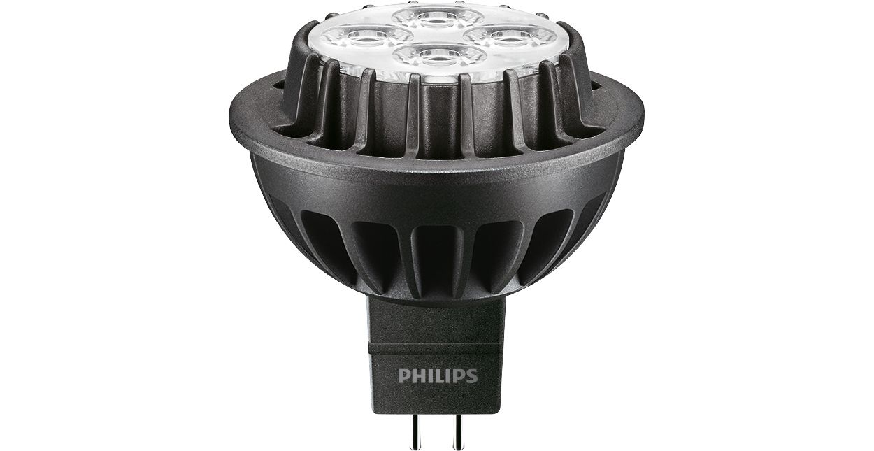 Strong performance spotlight for retrofit MR16 halogen spots