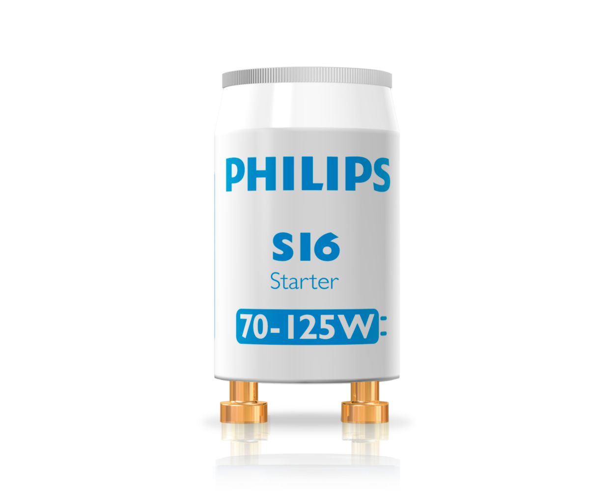 S16 70125W 240V UNP/20X10CT Ecoclick Starters Philips