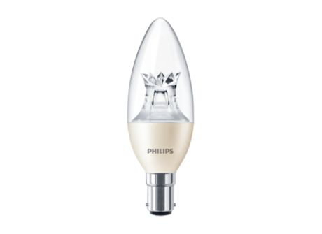 MASTER LEDcandle DT 6-40W B15 B38 CL