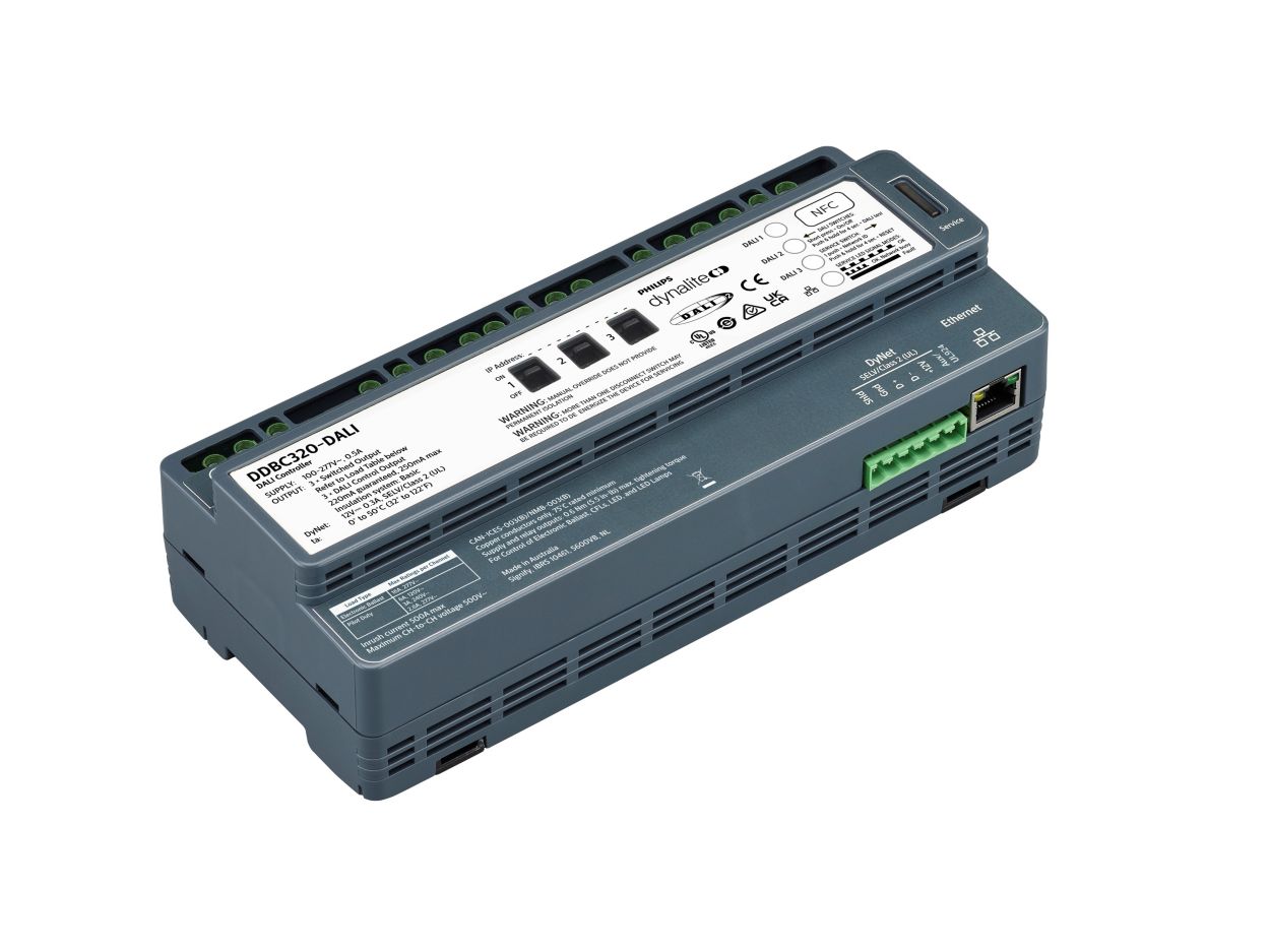 DDBC320DALI Dynalite Signal Dimmer Controllers Philips Lighting