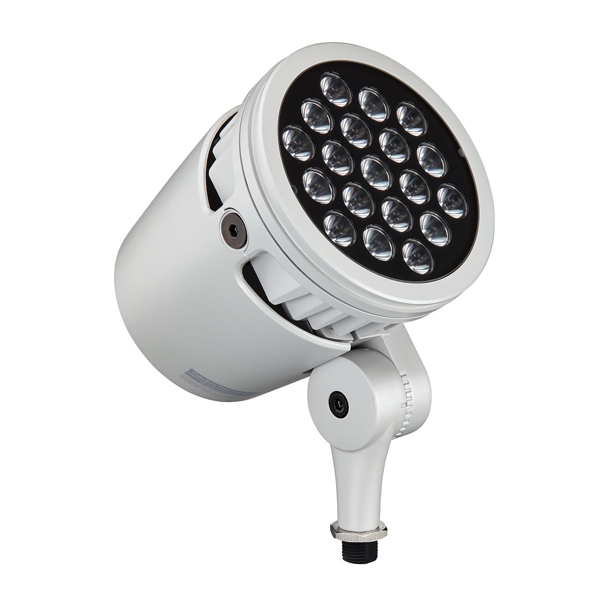 Architectural LED spotlight with intelligent colour light
