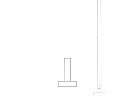 Pole (P120), Round Tapered Pole