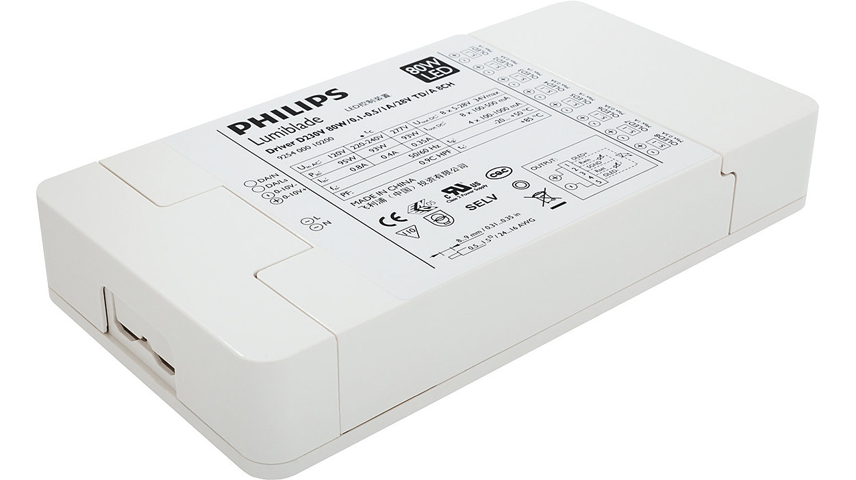 Philips Lumiblade OLED driver, mains voltage