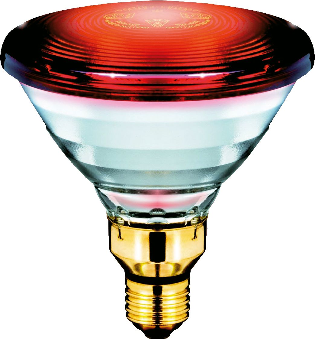 Hartglas Infrarotlampe PHILIPS 150W KLAR 