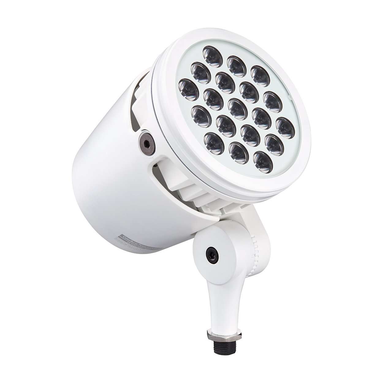 LED spotlight with intelligent white and color light